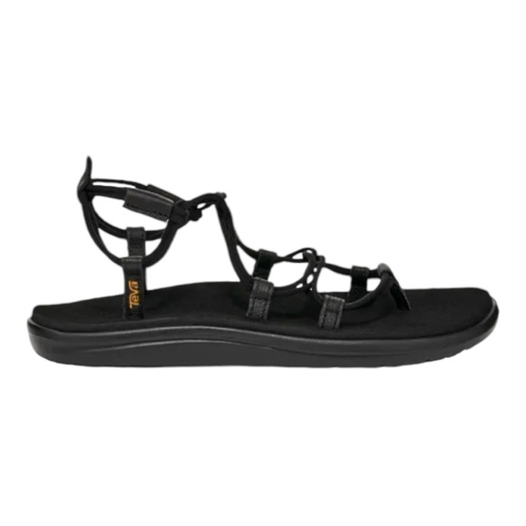 Teva Strappy Voya Sandal Size 8 Black - Picture 3 of 8
